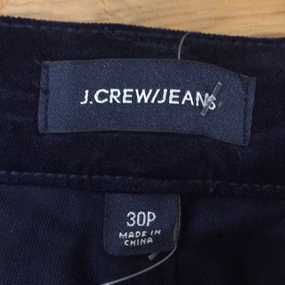 NEW J. Crew Petite Velour Pants - Picture 7 of 8